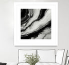 Monochrome Waves by Alpenglow Workshop on GIANT ART - 12000 illustration