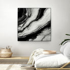 Monochrome Waves by Alpenglow Workshop on GIANT ART - 12000 illustration