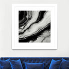 Monochrome Waves by Alpenglow Workshop on GIANT ART - 12000 illustration