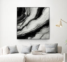 Monochrome Waves by Alpenglow Workshop on GIANT ART - 12000 illustration