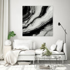 Monochrome Waves by Alpenglow Workshop on GIANT ART - 12000 illustration