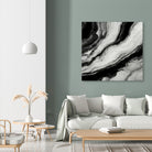 Monochrome Waves by Alpenglow Workshop on GIANT ART - 12000 illustration