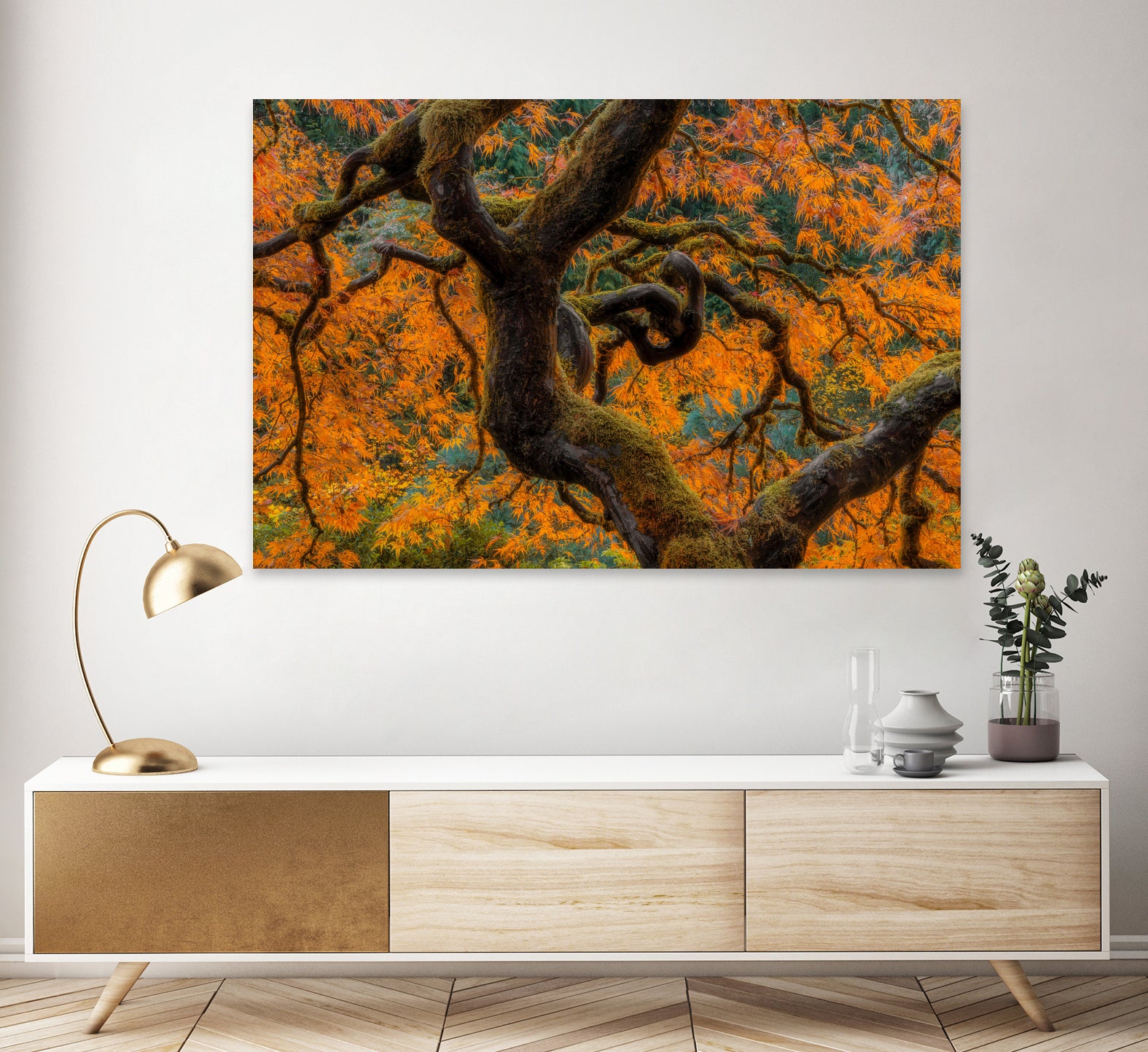 Golden Ratio by Junhao Wang on GIANT ART - orange botanical orange