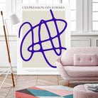 SIGNATURE ABSTRAITE by RS LAB STUDIO on GIANT ART - line art bicycle