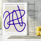 SIGNATURE ABSTRAITE by RS LAB STUDIO on GIANT ART - line art bicycle