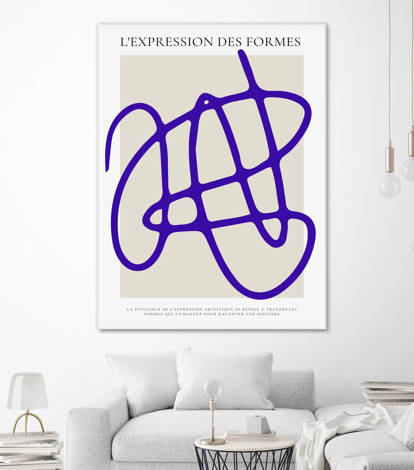 SIGNATURE ABSTRAITE by RS LAB STUDIO on GIANT ART - line art bicycle