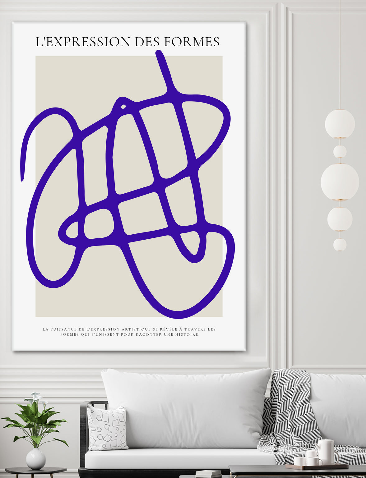 SIGNATURE ABSTRAITE by RS LAB STUDIO on GIANT ART - line art bicycle