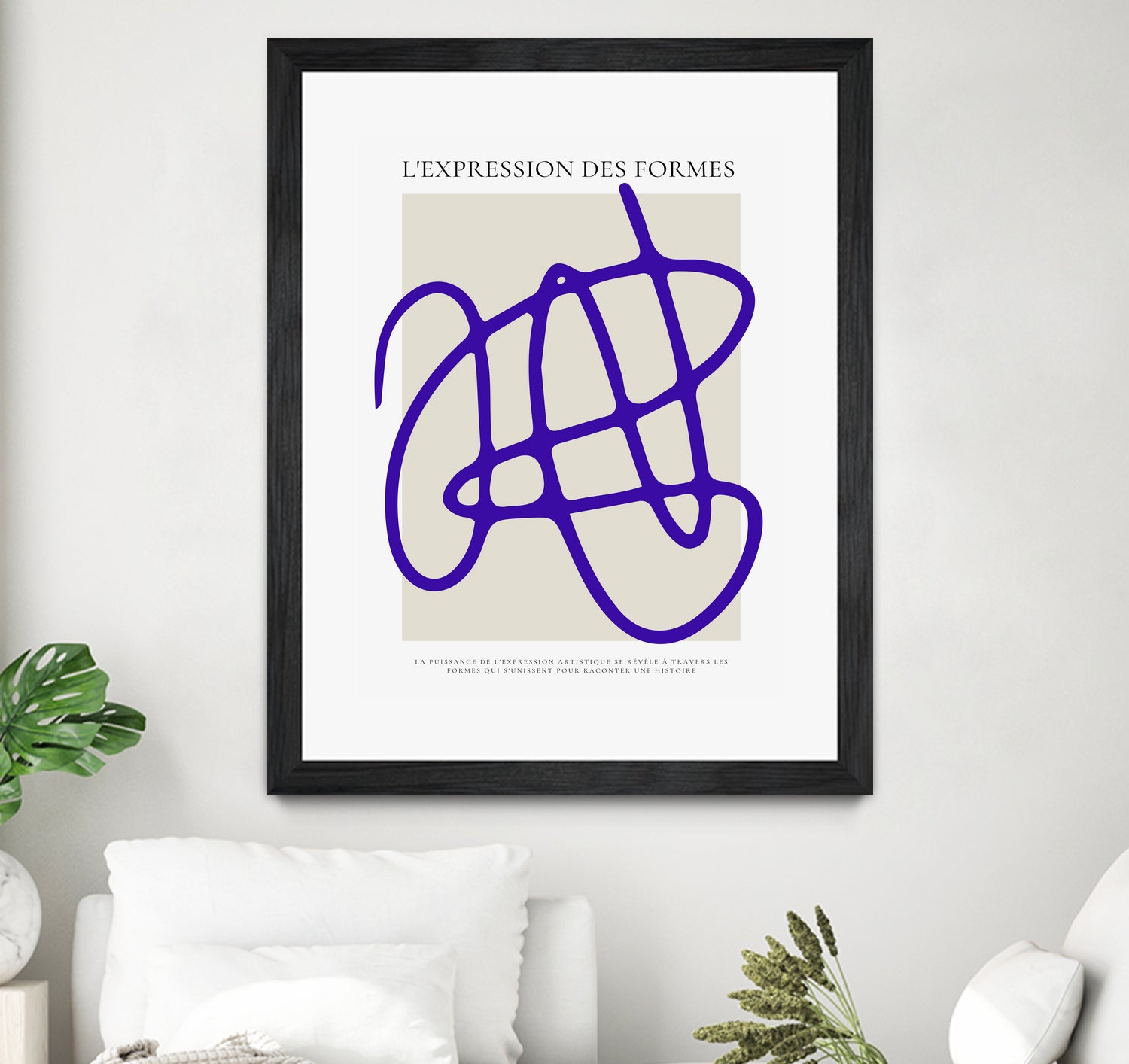 SIGNATURE ABSTRAITE by RS LAB STUDIO on GIANT ART - line art bicycle