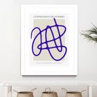 SIGNATURE ABSTRAITE by RS LAB STUDIO on GIANT ART - line art bicycle