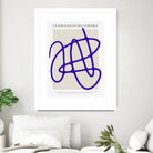 SIGNATURE ABSTRAITE by RS LAB STUDIO on GIANT ART - line art bicycle