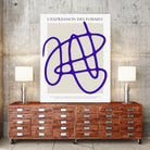 SIGNATURE ABSTRAITE by RS LAB STUDIO on GIANT ART - line art bicycle