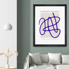 SIGNATURE ABSTRAITE by RS LAB STUDIO on GIANT ART - line art bicycle