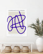 SIGNATURE ABSTRAITE by RS LAB STUDIO on GIANT ART - line art bicycle