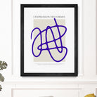 SIGNATURE ABSTRAITE by RS LAB STUDIO on GIANT ART - line art bicycle