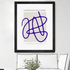 SIGNATURE ABSTRAITE by RS LAB STUDIO on GIANT ART - line art bicycle