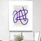 SIGNATURE ABSTRAITE by RS LAB STUDIO on GIANT ART - line art bicycle