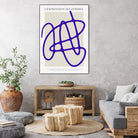 SIGNATURE ABSTRAITE by RS LAB STUDIO on GIANT ART - line art bicycle