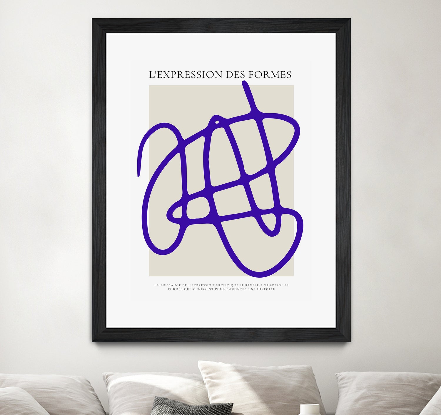 SIGNATURE ABSTRAITE by RS LAB STUDIO on GIANT ART - line art bicycle