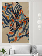 Flowing Kimono Patterns by THE MIUUS STUDIO on GIANT ART - 7200 illustration