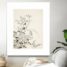 Autumn Flowers and Grasses (1762) by Miyazaki Yuzen on GIANT ART - illustration drawing