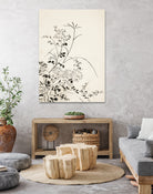 Autumn Flowers and Grasses (1762) by Miyazaki Yuzen on GIANT ART - illustration drawing