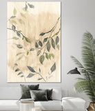 Colour Washed Leaves No1 by cartissi on GIANT ART - leaves flowers and plants leaves