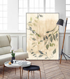 Colour Washed Leaves No1 by cartissi on GIANT ART - leaves flowers and plants leaves