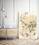 Colour Washed Leaves No1 by cartissi on GIANT ART - leaves flowers and plants leaves