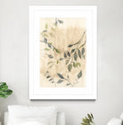 Colour Washed Leaves No1 by cartissi on GIANT ART - leaves flowers and plants leaves