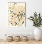 Colour Washed Leaves No1 by cartissi on GIANT ART - leaves flowers and plants leaves