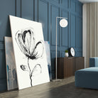 Petal Sketch Essence by Santhosh ch on GIANT ART - flowers and plants minimalist flower illustration