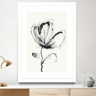Petal Sketch Essence by Santhosh ch on GIANT ART - flowers and plants minimalist flower illustration