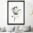 Petal Sketch Essence by Santhosh ch on GIANT ART - flowers and plants minimalist flower illustration