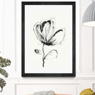 Petal Sketch Essence by Santhosh ch on GIANT ART - flowers and plants minimalist flower illustration