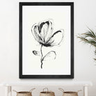 Petal Sketch Essence by Santhosh ch on GIANT ART - flowers and plants minimalist flower illustration