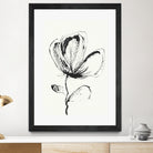 Petal Sketch Essence by Santhosh ch on GIANT ART - flowers and plants minimalist flower illustration