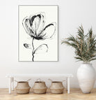 Petal Sketch Essence by Santhosh ch on GIANT ART - flowers and plants minimalist flower illustration