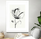 Petal Sketch Essence by Santhosh ch on GIANT ART - flowers and plants minimalist flower illustration