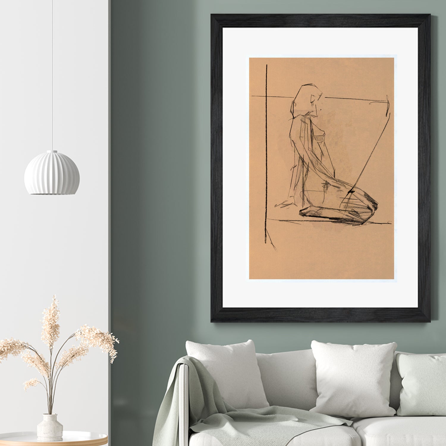 EI¬Åtude FeI¬Åminine No.5 by cartissi on GIANT ART - 7200 illustration