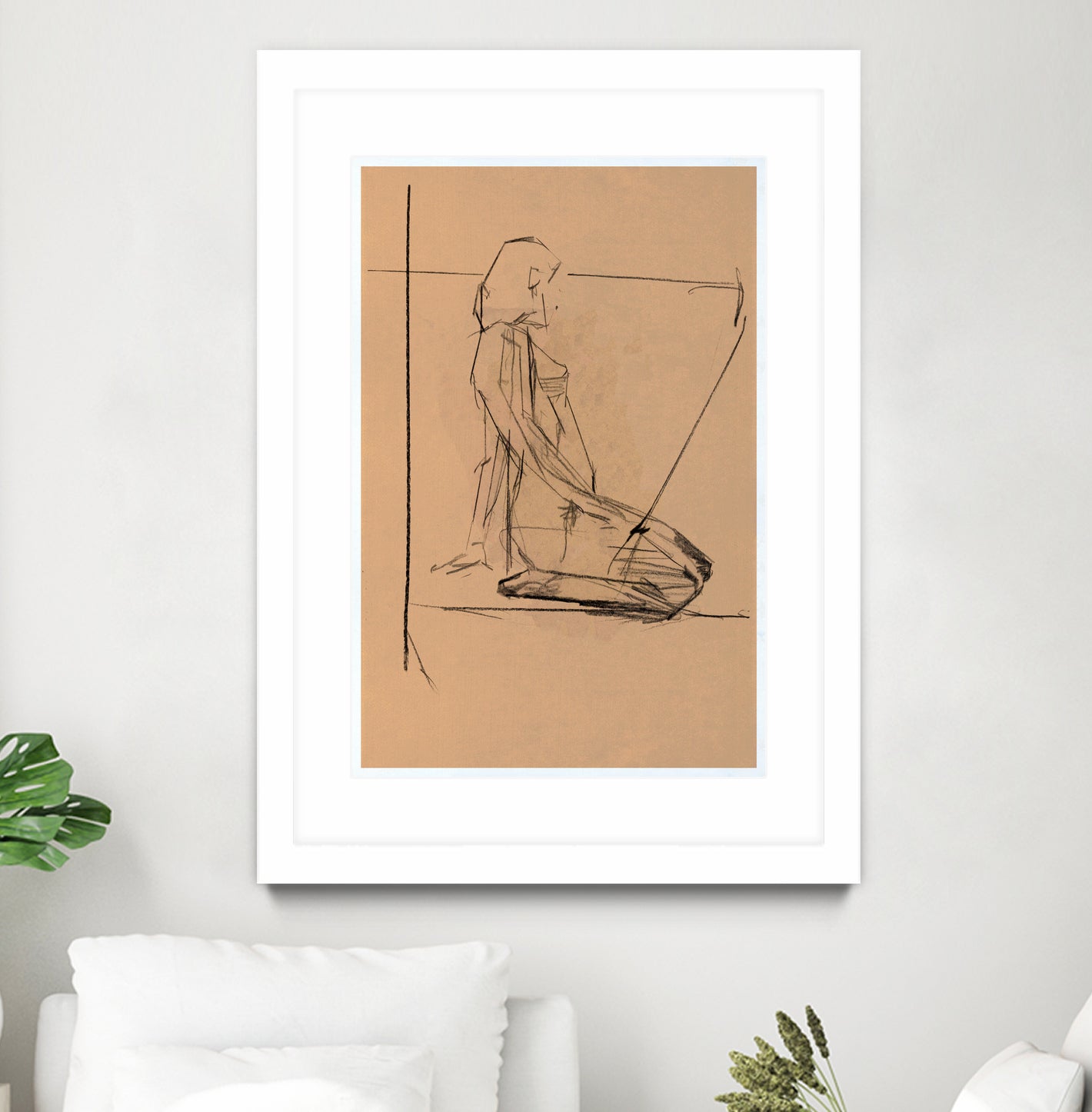 EI¬Åtude FeI¬Åminine No.5 by cartissi on GIANT ART - 7200 illustration