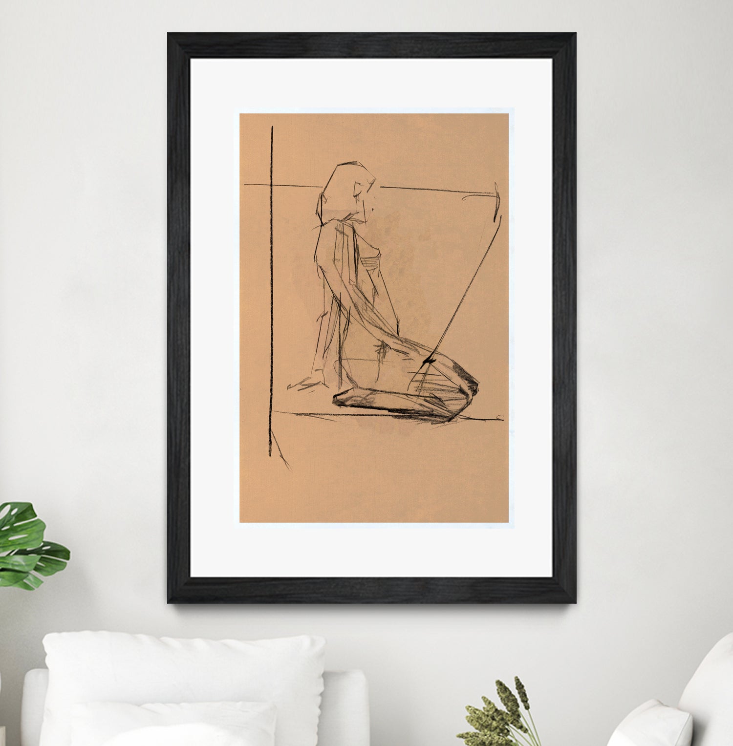 EI¬Åtude FeI¬Åminine No.5 by cartissi on GIANT ART - 7200 illustration