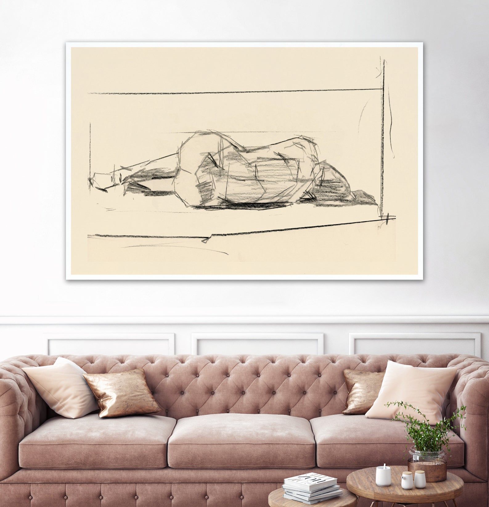 EI¬Åtude FeI¬Åminine No.8 by cartissi on GIANT ART - 10800 illustration