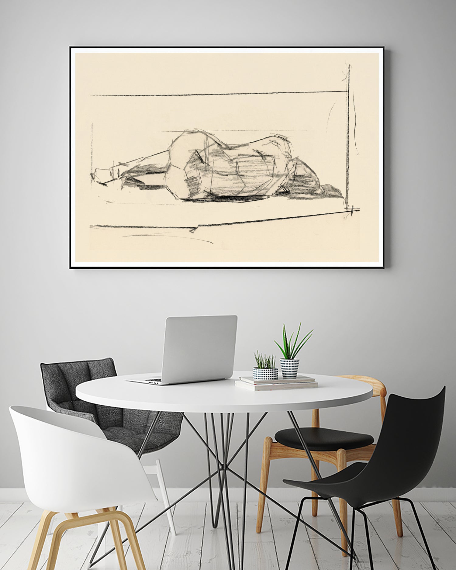 EI¬Åtude FeI¬Åminine No.8 by cartissi on GIANT ART - 10800 illustration