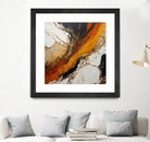 Fiery Marble Flow by Alpenglow Workshop on GIANT ART - abstract art abstract abstract art