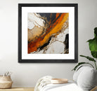 Fiery Marble Flow by Alpenglow Workshop on GIANT ART - abstract art abstract abstract art