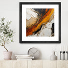 Fiery Marble Flow by Alpenglow Workshop on GIANT ART - abstract art abstract abstract art
