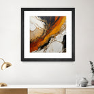 Fiery Marble Flow by Alpenglow Workshop on GIANT ART - abstract art abstract abstract art