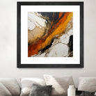 Fiery Marble Flow by Alpenglow Workshop on GIANT ART - abstract art abstract abstract art