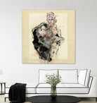 Dynamic Figure Captured by Ute Rathmann on GIANT ART - figurative sketch