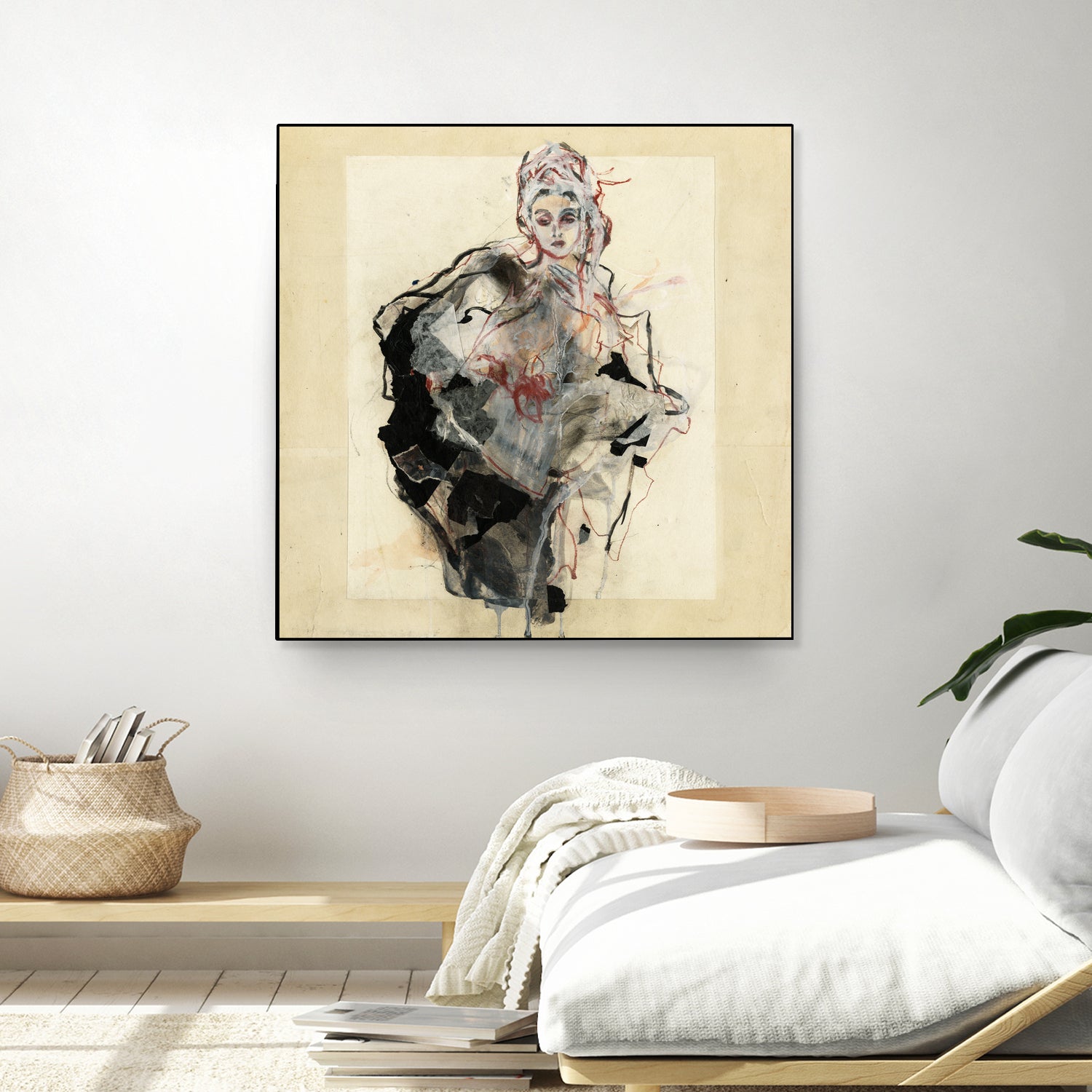 Dynamic Figure Captured by Ute Rathmann on GIANT ART - figurative sketch